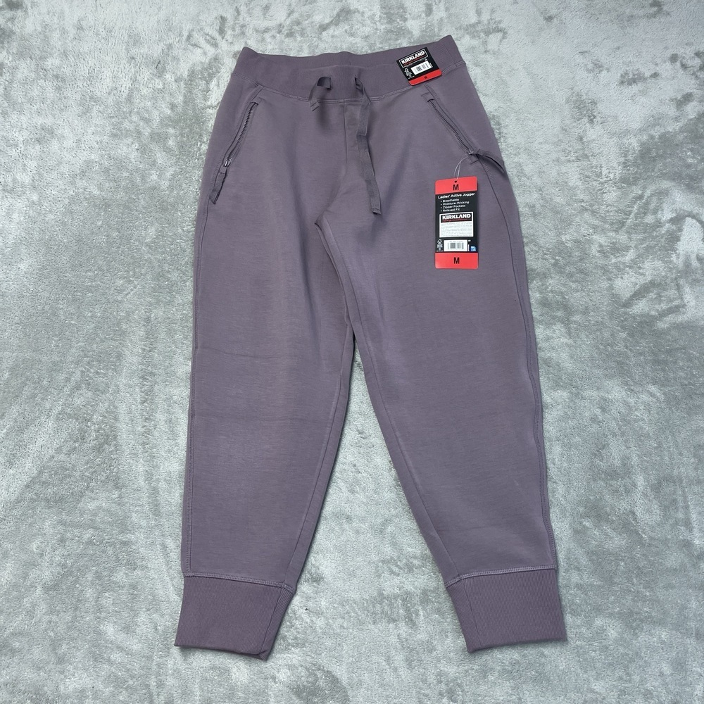Kirkland Signature Women's M Active Jogger Purple H0678 - Picture 2 of 8